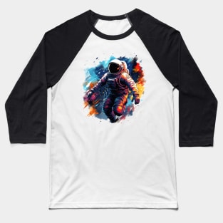 Astronaut in space abstract water color Baseball T-Shirt